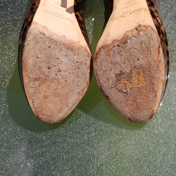 Jimmy Choo cheetah print heel size 39 1/2 … - Picture 4 of 8